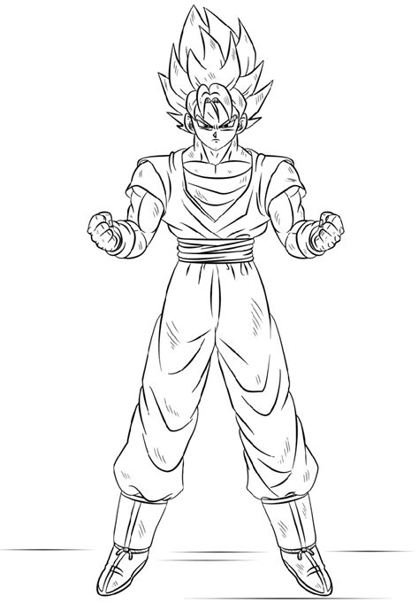 dragon ball super coloring pages  worksheets