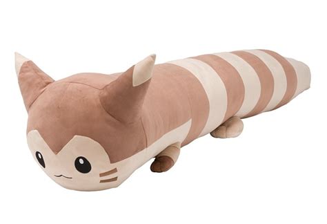 pokemon center japan announces cm lifesize furret plush nintendosoup