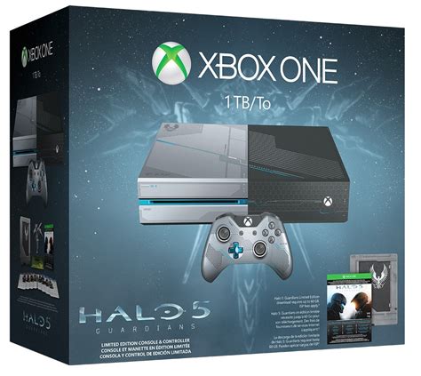 xbox  tb console limited edition halo  guardians bundle buy