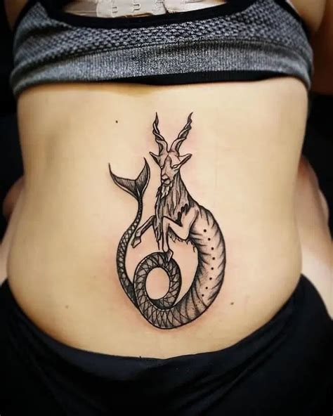 Capricorn Tattoo Design Ideas For The Hard Workers Of The