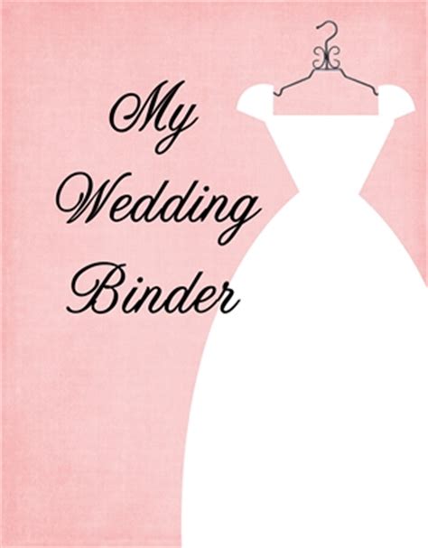 wedding binder  print  idea door