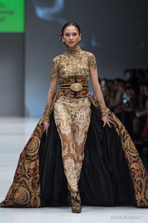 In Pics Jakarta Fashion Week In Indonesia Xinhua English News Cn