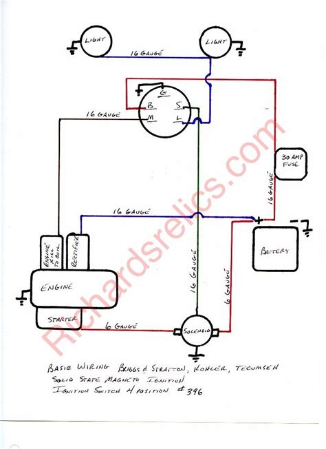 volt positive ground regulator wiring diagram