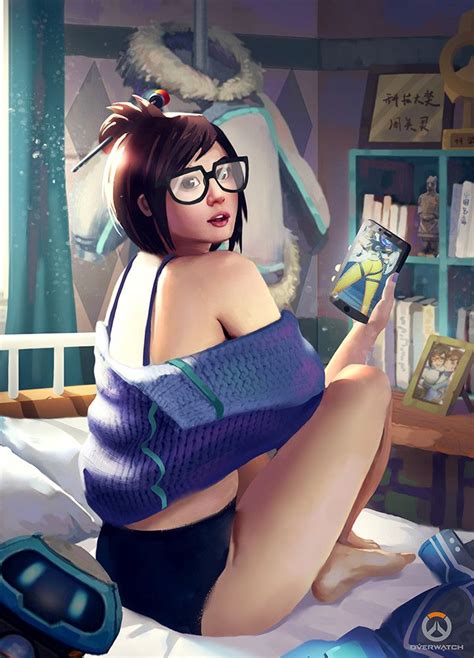 9 of the hottest uncensored nsfw overwatch fan art that s a mouthful but thankfully mei has