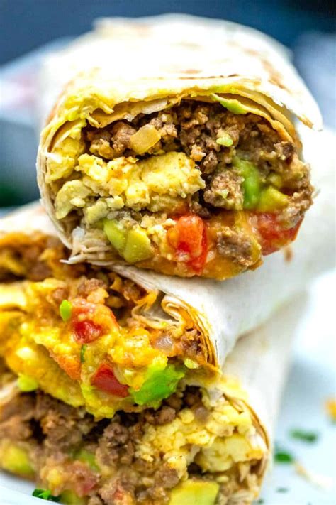 mexican taco breakfast burrito sweet  savory meals breakfast
