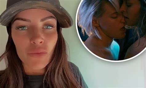 married at first sight s tash herz watches raunchy lesbian film with
