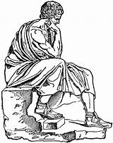 Aristotle Aristotel Tiff Znanje Philosopher Philosophy sketch template