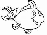 Fish Coloring Bowl Sheet Clipart Colouring Printable Pages Blank Library sketch template