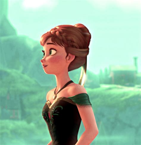 Frozen Images Anna In Her Green Dress Wallpaper And