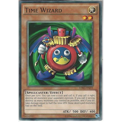 yu gi  trading card game ldk enj time wizard unlimited common