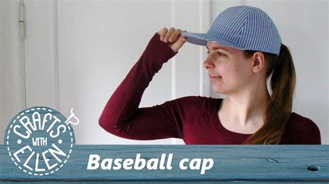 baseball cap sewing tutorial youtube