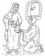 Vierges Vergini Parabole Dieci Parable Dix Parabola Virgins Vierge époux Biblenfant Bridesmaid Religiocando Huile Parab Paraboles sketch template