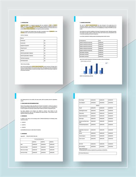 short business report sample template google docs word apple pages