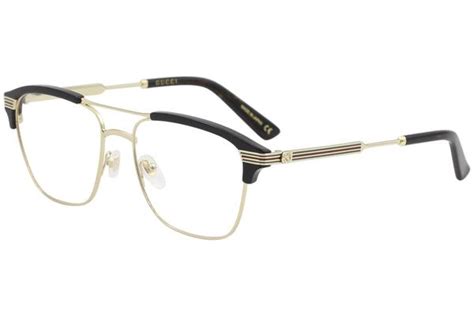 gucci men s eyeglasses gg0241o gg 0241 o full rim optical frame