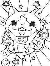 Yo Kai Coloring Pages Jibanyan Printable Colouring Kids Book Happy Activities Pages2color Online Yokaiwatch Disegni Sheets Websincloud Choose Board Template sketch template