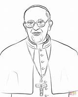 Pope Francis Papst Franziskus Ausmalbild Ausmalbilder sketch template
