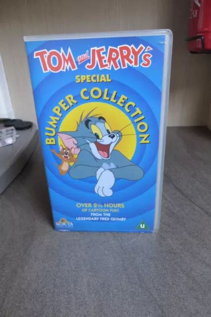 tom  jerry special bumper collection vhs  double case  vhs  picclick