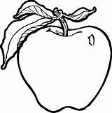 Obst Ausmalbilder Colorat Pomme Alimentos sketch template