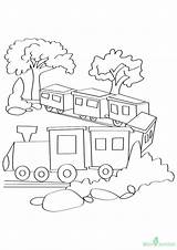 Trem Journey Momjunction Colorir sketch template