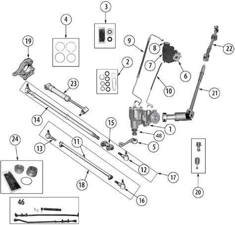 diagram  jeep wrangler steering diagram mydiagramonline