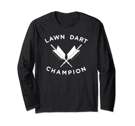 lawn dart champion long sleeve shirt retro yard jarts gift anz anztshirt