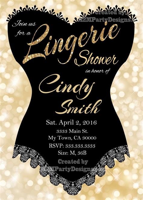 Lingerie Shower Invitation Something Sexy Sweet Chalkboard Etsy