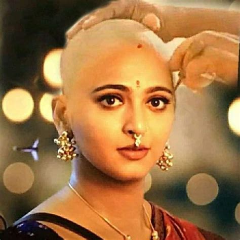 bald actress try different samantha anushka hairstyle bald head women