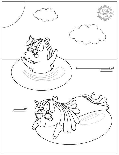 magical cute unicorn coloring pages kids activities blog