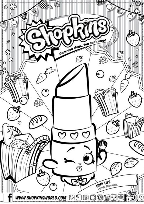 shopkins printable shopkin coloring pages shopkins colouring pages