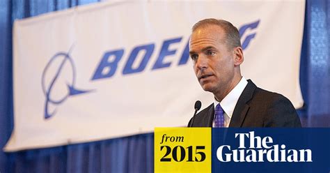 Boeing Ceo Steps Down After 10 Years Boeing The Guardian