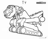 Coloring Dinotrux Pages Ty Printable Running Getdrawings Template sketch template
