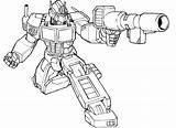 Autobot sketch template