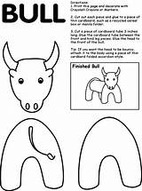 Ferdinand Toro Rodeo Crayola Preschool Bulls Coloringhome Stier Toilet Lessons Espagne Espagnol sketch template