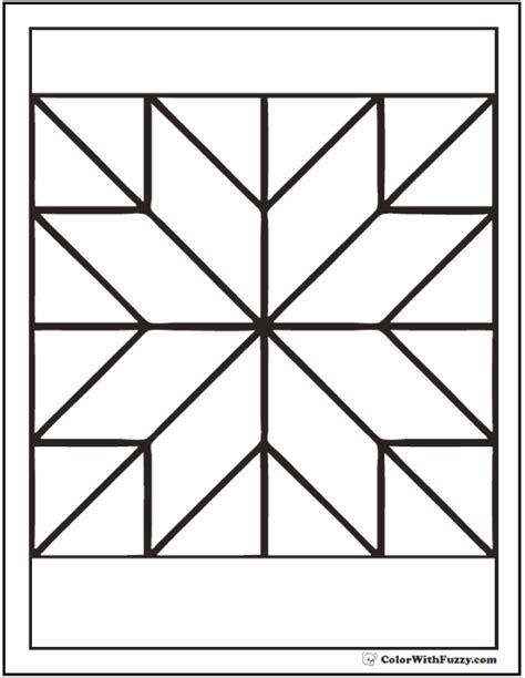 printable coloring page   quilt