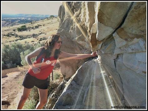 rock climber salt lick lessons