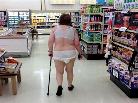 Funny Weird People Walmart Shopping Spotted Pics Images 18