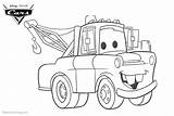 Mater Tow Pixar Wingo Bettercoloring Paintingvalley sketch template
