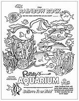 Aquarium Coloring Pages Kids Tank Ripley Ripleys Printable Beach Book Believe Coloriage Color School Gratuit Tableau Choisir Un Underwater Print sketch template