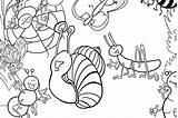 Coloring Insect 30seconds sketch template