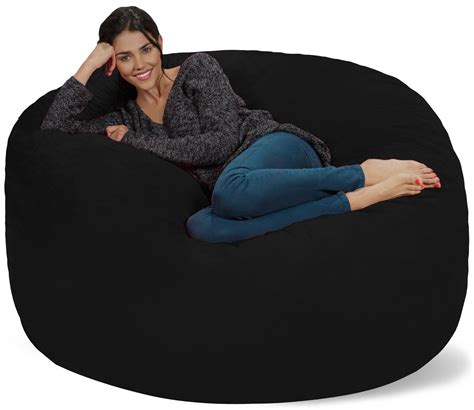 it s about time you had a big comfy bean bag chair in your life 7 foot