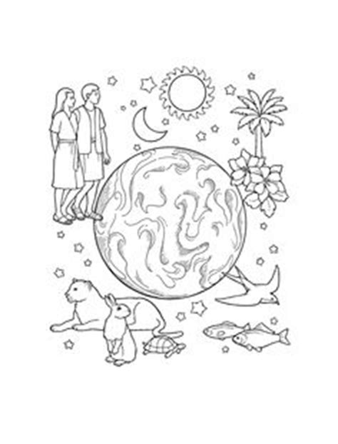 genesis  verse  coloring page homeschool preschool pinterest