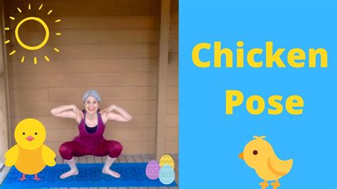 kids yoga chicken pose youtube