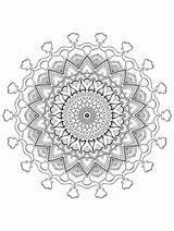Coloring Mermaid Mandala Tails Featuring Pages sketch template