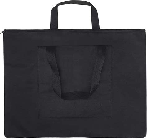 canvas art portfolio carry bag multipurpose zippered artist portfolios
