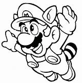 Mario 3d Coloring Pages Super Getcolorings sketch template