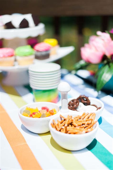 Bright And Colorful Lesbian Bridal Shower Inspiration