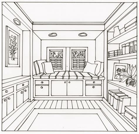 living room drawing images