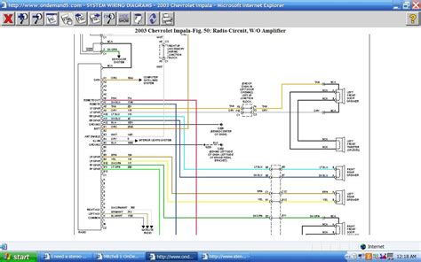 chevrolet stereo wiring diagram