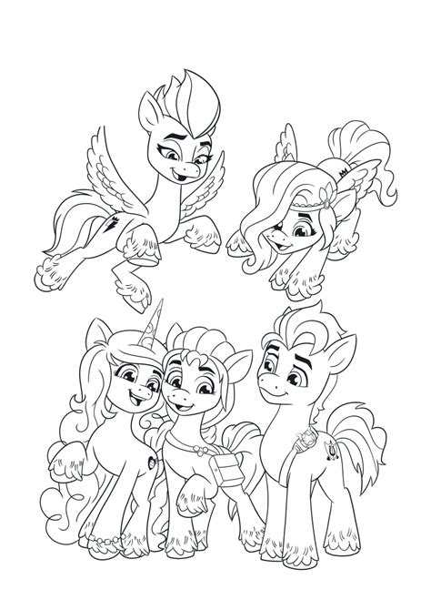 pony  coloring coloring pages