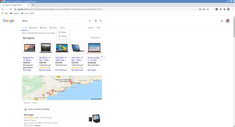shopping tab isnt    google search  item